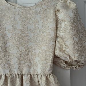 Forever 21 puff sleeve dress